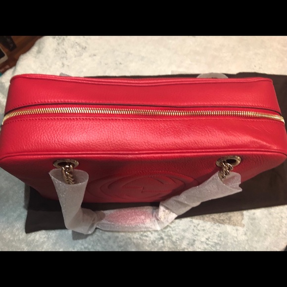✅Sold Out!✅Authentic Gucci Soho Leather - Picture 6 of 8